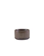 Terra Porcelain Black Fluted Ramekin 7cl/2.5oz