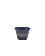 GenWare Metallic Blue Diamond Ramekin 71ml/ 2.5oz