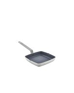 Non Stick Teflon Aluminium Square Ribbed Skillet 24cm