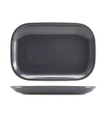 Rustic Stoneware Blue Rectangular Plate 29 x 19.5cm