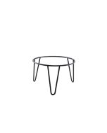 GenWare Black Anti-Slip Hairpin Riser 15cm