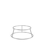 GenWare Silver Anti-Slip Round Buffet Riser 10cm