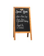 Sandwich A-Board 70X120cm Teak