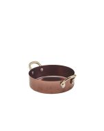 GenWare Copper Vintage Steel Mini Casserole Dish 12.25 x 3.5cm