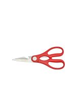 Stainless Steel Kitchen Scissors 8" Red