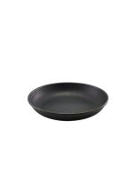 GenWare Black Vintage Steel Coupe Plate 20cm