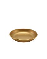 GenWare Gold Vintage Steel Coupe Plate 20cm