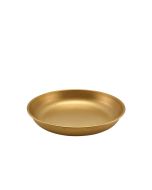 GenWare Gold Vintage Steel Coupe Plate 24cm