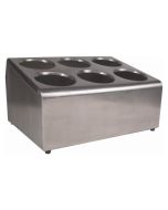 Gw S/St Holder Complete W/ 6 Cutlery Cylinder