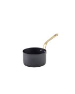 GenWare Black Vintage Steel Mini Sauce Pan 9 x 5.25cm