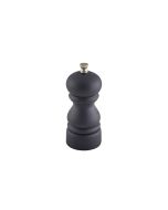 Genware Salt Or Pepper Grinder Matt Black 12.7cm