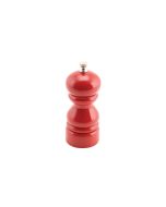 Genware Salt Or Pepper Grinder Red 12.7cm