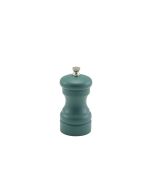 Olive Green Wooden Salt/ Pepper Grinder 10cm