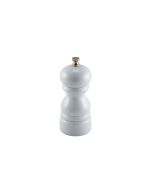 Genware Salt Or Pepper Grinder White 12.7cm