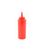 Genware Squeeze Bottle Red 12oz/ 35cl
