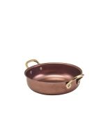 GenWare Copper Vintage Steel Round Dish 15.5 x 4cm