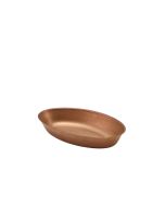 GenWare Copper Vintage Steel Oval Dish 17.5 x 11cm