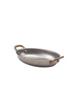 GenWare Vintage Steel Oval Dish 18.5 x 13.5cm