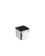 Stainless Steel Square Tub 8 x 8 x 6cm