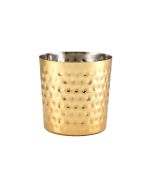 GenWare Gold Plated Hammered Serving Cup 8.5 x 8.5cm