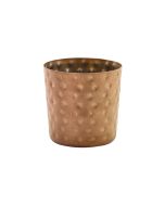 GenWare Copper Vintage Steel Hammered Serving Cup 8.5 x 8.5cm