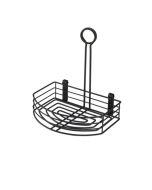 Black Wire Table Caddy 8.5 x 6 x 9 (H)