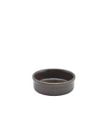 Terra Porcelain Black Tapas Dish 10cm