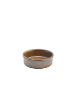 Terra Porcelain Rustic Copper Tapas Dish 10cm