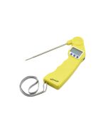 Genware Yellow Folding Probe Pocket Thermometer