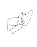 Chrome Plated Table Edge Bucket Holder