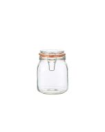 Genware Glass Terrine Jar 1L
