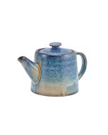 Terra Porcelain Aqua Blue Teapot 50cl/ 17.6oz