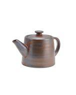 Terra Porcelain Rustic Copper Teapot 50cl/ 17.6oz