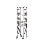 St/St. Gastronorm 1/1 Trolley 20 Shelves