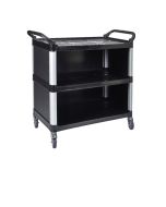 GenWare Large 3 Tier PP Panelled Trolley