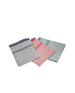 Cotton Check Towel 46X69cm 10Pcs Mix Colours