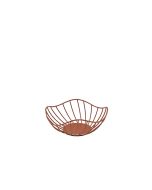 GenWare Lotus Leaf Copper Wire Basket 20 x 8cm