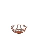 GenWare Round Copper Wire Basket 20 x 8cm