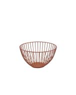 GenWare Round Copper Wire Basket 24 x 13cm