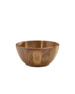 Acacia Wood Bowl 25Dia x 12cm