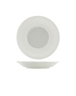 Incise Porcelain Lustre Deep Winged Plate 26cm