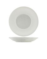 Incise Porcelain Lustre Deep Winged Plate 30cm