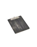 Black Wooden Menu Clipboard A5 18.5x24.5x0.6cm