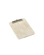 White Wash Wooden Menu Clipboard A5 18.5x24.5x0.6cm