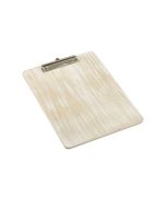 White Wash Wooden Menu Clipboard A4 24x32x0.6cm