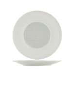 Incise Porcelain Lustre Winged Plate 31cm