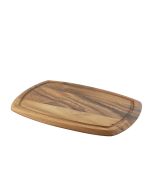 Genware Acacia Wood Serving Board 36 x 25.5 x 2cm
