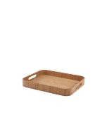 GenWare Light Wood Veneer Butlers Tray 35.5 x 28cm