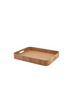 GenWare Light Wood Veneer Butlers Tray 45.5 x 36cm