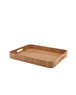 GenWare Light Wood Veneer Butlers Tray 50 x 38cm